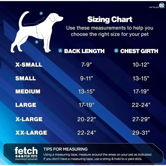 DC Comics Batman Hooded Dog Pet Costume Apparel Size Small‎ New - Picture 3 of 3